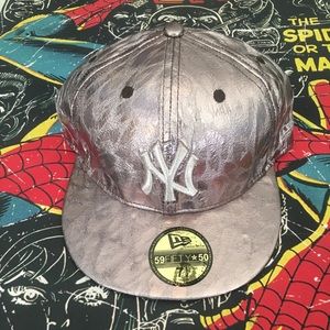 leopard ny yankees hat